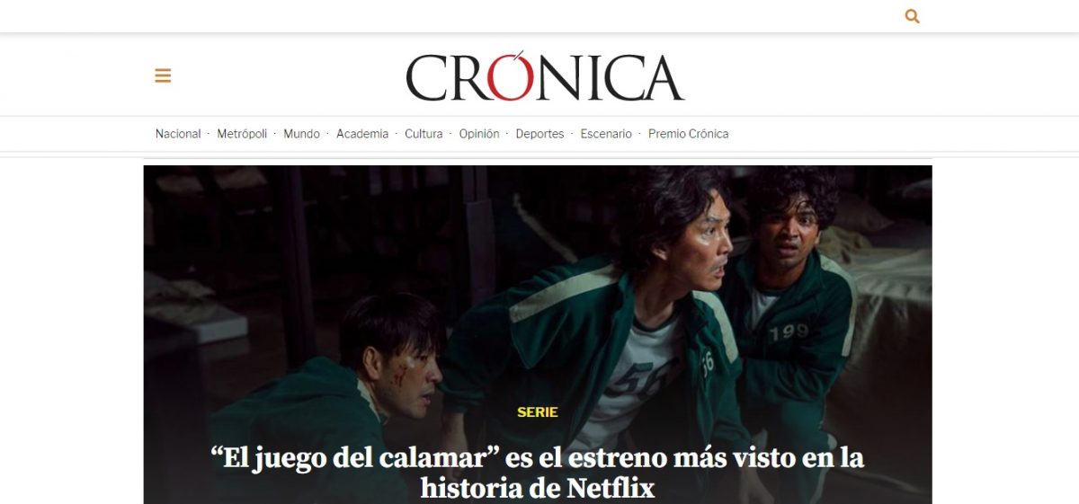 Cronica Mexico - Web Dragon - SeoDeseo